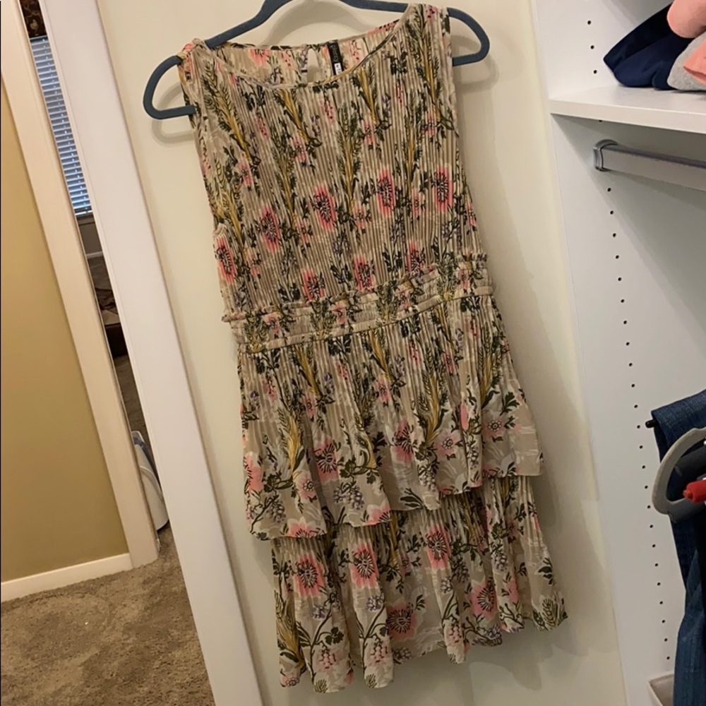 Anthropologie floral dress
